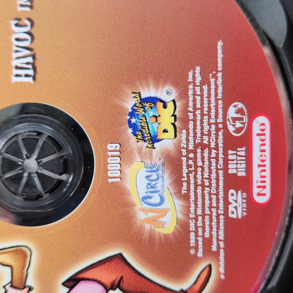 THE LEGEND OF ZELDA DVD 5 EPISODES 1989 FAIR condition - Picture 8 of 11